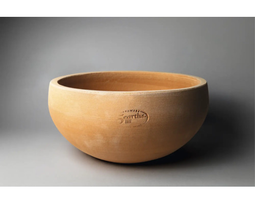 Okrúhla miska na rastliny z terakoty s razbou Handmade 5 Earths