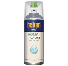 Belton Free Aqua Colours bezfarebný lak v spreji matný na ochranu povrchov.