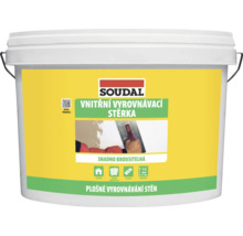 Soudal vnútorná vyrovnávacia stierka vo vedre na vyhladzovanie stien