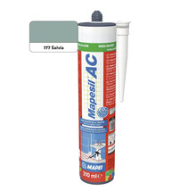 Silikónový tmel Mapei Mapesil AC 310 mililitrov farba 177 Salvia pre sanitárne a keramické škáry