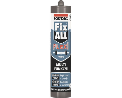 Kartuša Soudal Fix All Flexi hybridné polymérové lepidlo a tmel