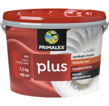 Primalex Plus vnútorný maliarsky náter, biely, 7,5 kg vedro na približne 90 metrov štvorcových, logo PPG