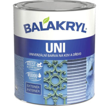 Univerzálna farba na kov a drevo Balakryl UNI v plechovke.