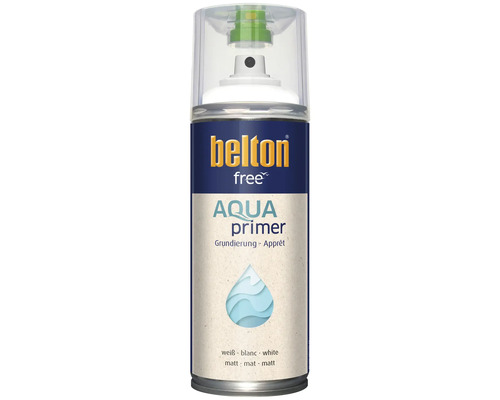 Sprej základný náter Belton Free Aqua Primer pre matné povrchy