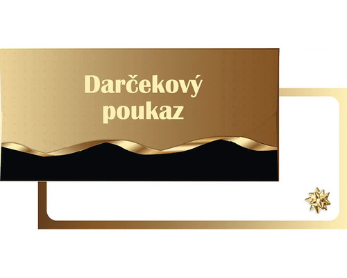 Darčekový poukaz pre internetový obchod Hornbach