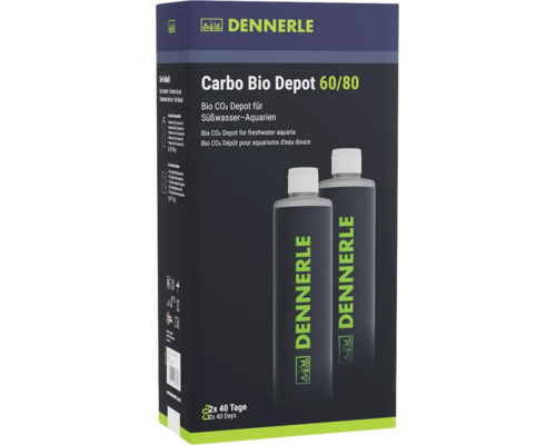 Dennerle Carbo Bio Depot 60 80 doplnovacia sada pre sladkovodne akvaria s dvoma nadrzami s oxidom uhlicitym