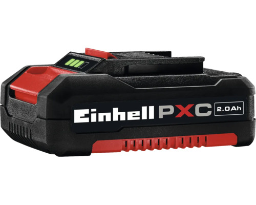 Akumulátor Einhell Power X-Change s kapacitou 2.0 ampérhodín a ukazovateľom nabitia pre elektrické náradie