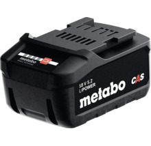 Akumulátor Metabo LiPower 18 voltov a 5,2 ampérhodín pre elektrické náradie