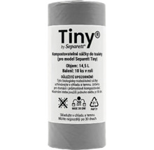 Kotúč 10 kompostovateľných vreciek do toalety Separett Tiny s objemom 14,5 litra.