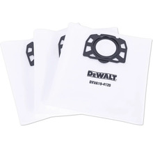 Tri vrecká do vysávača Dewalt DXVA19-4120 z netkanej textílie pre mokré a suché vysávanie