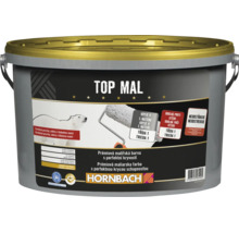 Vedro s maliarskou farbou Hornbach Top Mal pre vnutorne natery s vysokou krycou schopnostou.