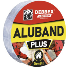Rola tesniacej pasky Debbex Aluband Plus na tesniace prace na streche.