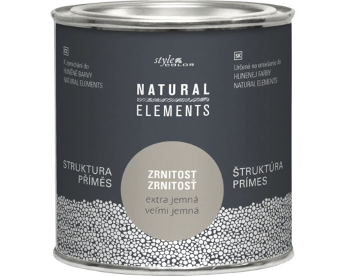 Štrukturálna prísada Natural Elements od StyleColor pre hlinené farby pre extra jemnú štruktúru povrchu v plechovke