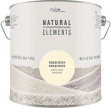 Plechovka s hlinenou farbou Style Color Natural Elements v odtieni Kreativita bledožltá