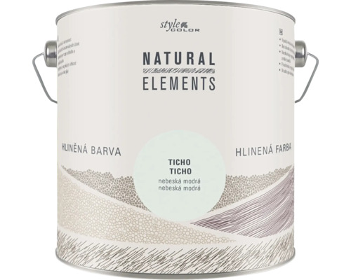 Plechovka hlinenej farby StyleColor Natural Elements v odtieni Ticho