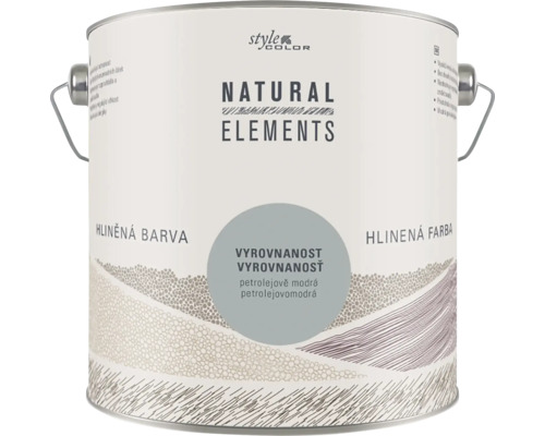 Plechovka hlinenej farby Style Color Natural Elements v petrolejovomodrej