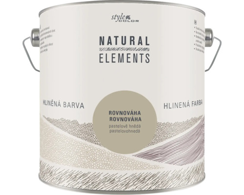 Vedro s hlinenou farbou Style Color Natural Elements v odtieni Rovnováha