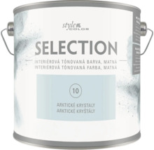 Vedro s matnou interiérovou farbou StyleColor Selection Arktické kryštály
