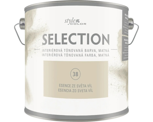 Plechovka s matnou interiérovou tónovanou farbou Style Color Selection, odtieň 38 Esencia zo sveta víl.