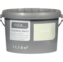 Tónovaná farba na steny StyleColor Colorful Walls odtieň Seafoam 1 liter