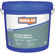 Modulan valčeková omietka 5003 15 kilogramov vo vedre pre dekoratívnu úpravu stien