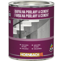 Plechovka farby na podlahy a cement Hornbach pre nátery betónových povrchov s logom Hornbach