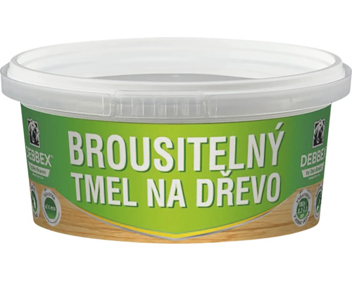 Brusiteľný tmel na drevo Debbex v plastovej dóze