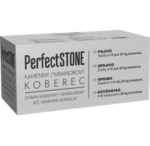 Spojivo PerfectSTONE pre kamenný koberec, zložka A a B pre 25 kilogramov kameniva.