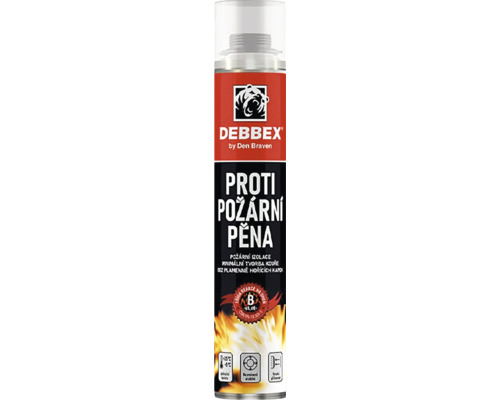 Protipožiarna pena Debbex od Den Braven na požiarnu izoláciu