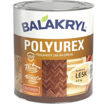 Lak na drevo Balakryl Polyurex do interiéru, lesklý, balenie 0,6 kilogramu.