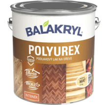 Balakryl Polyurex matný lak na drevené podlahy do interiéru 2,5 kilogramu v plechovke