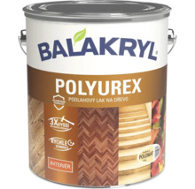 Balakryl Polyurex podlahový lak na drevo v interiéri v balení o hmotnosti štyri kilogramy.