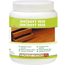 Nádoba s údržbovým voskom na drevené povrchy s logom Hornbach