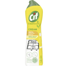 Tekutý piesok Cif Cleanboost citrón 750 mililitrov na čistenie povrchov v domácnosti.