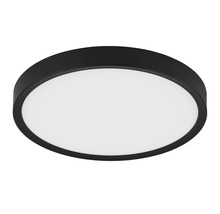 Okrúhle LED stropné svietidlo s úzkym rámom pre rovnomerné osvetlenie miestnosti