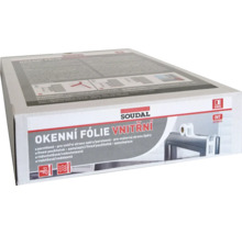 Vnútorná okenná fólia Soudal na parotesné utesnenie okien v balení.