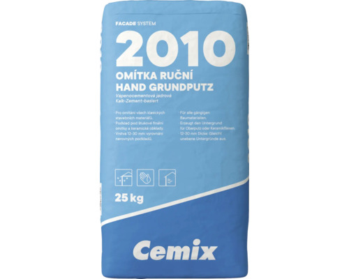 Cemix 2010 omietka ručná vápennocementová 25 kg vrece
