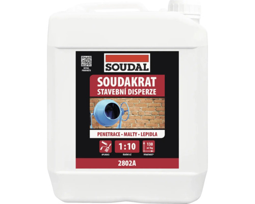 Stavebná disperzia Soudal Soudakrat v kanistri