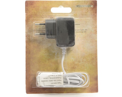 Trafo 4,5 V Transformátor LUMINEO s káblom v balení