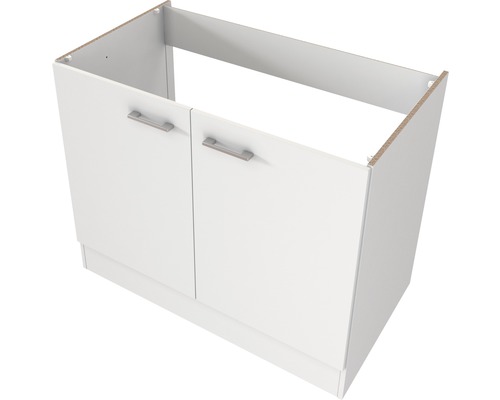 Spodná skrinka s dvomi dvierkami do kuchýň alebo kúpeľní
