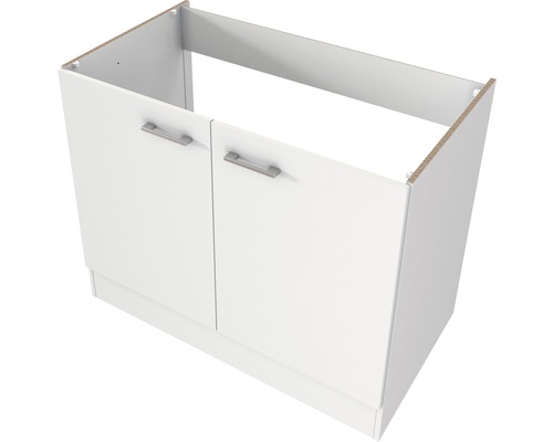 Skrinka pod umývadlo s dvomi dvierkami