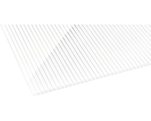 Polykarbonátová doska Guttagliss Zebra 2500 x 980 x 16 mm biela Priehľadná dutinková doska z plastu