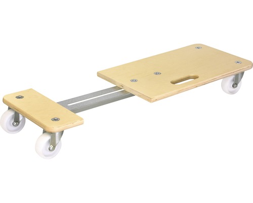 Prepravný vozík na nábytok z dreva s kolieskami