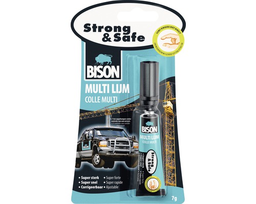 BISON Lepidlo univerzálne STRONG & SAFE 7 ml/g