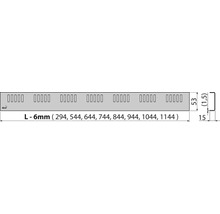 Vetracie mriežka Alca s rozmermi 294, 544, 644, 744, 844, 944, 1044 a 1144 milimetrov