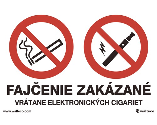 Zákaz fajčenia aj elektronických cigariet