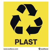 Symbol recyklácie plastu