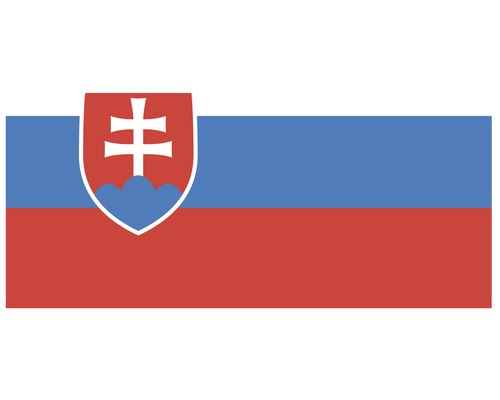 Slovenská vlajka 10x17 cm