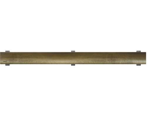 Rošt pre líniový podlahový žľab Alcadrain 65 bronz-antic plný DESIGN-650ANTIC