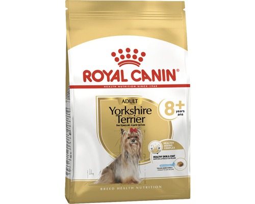 Granule pre psov RC Yorkshire terrier Adult 8+1,5 kg Royal Canin Adult Yorkshire Terrier 8 Plus suché krmivo pre psov